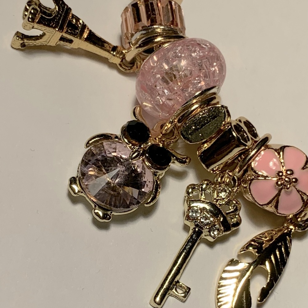 Stainless steal- charm bracelets
